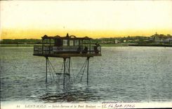 CPA Saint Malo Saint Servan et le Pont Roulant