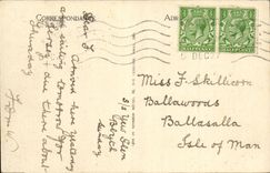 VINTAGE POSTCARD Holy Malo the Strike of Good Help and Two Beys