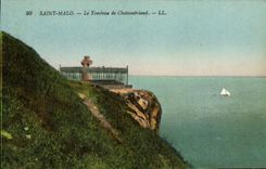 CPA Saint Malo Le Tombeau de Chateaubriand