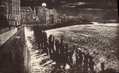 CPA Saint Malo Effet de Lune