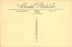 VINTAGE POSTCARD Holy Malo Panorama towards the Gates Saint Vincent and Grande Gate