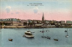 CPA Saint Malo Le Port Bateau
