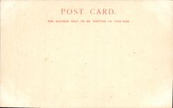 Raza a campo traves municipal de los edificios y del mercado de Aberdeen de la POSTAL de la VENDIMIA