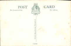 VINTAGE POSTCARD Chamberlain Birmingham Public garden