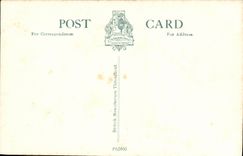 VINTAGE POSTCARD Ye Olde Golden delicious Lion Cannaon Hill Park Birmingham