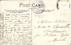 VINTAGE POSTCARD High Altar Michaels Moor Street Birmingham