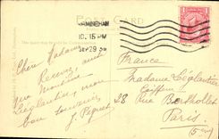 VINTAGE POSTCARD The Cathedral Birmingham