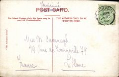 VINTAGE POSTCARD Blackpool from Cenral Pier