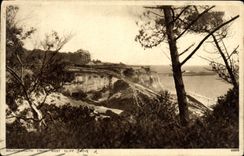 VINTAGE POSTCARD Bournemouth From West Cliff Orive