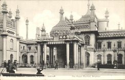 VINTAGE POSTCARD Royal The Brighton House