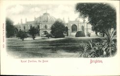 VINTAGE POSTCARD Royal House the Brighton Dome