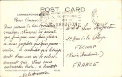 MODERN CARD De luxe hotel Pier by Night Brighton