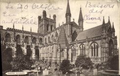 VINTAGE POSTCARD Chester Cathedral