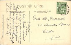 VINTAGE POSTCARD Holy Trinity Church Darlington