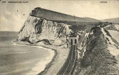 VINTAGE POSTCARD Dover Shakespeare Cliff