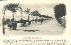 VINTAGE POSTCARD Dundee The Esplanade