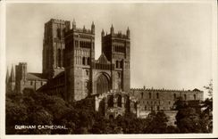 VINTAGE POSTCARD Durham Cathedral