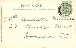 VINTAGE POSTCARD Carpet Gardens Eastbourne