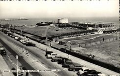 VINTAGE POSTCARD Eastbourne Wish Tower And Sun Lounge
