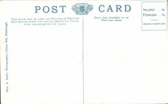 VINTAGE POSTCARD Edinburgh Ciles Cathedral Looking West