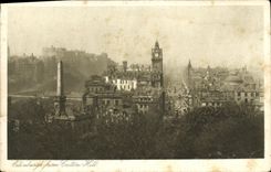 VINTAGE POSTCARD Edinburgh from Calon Hall