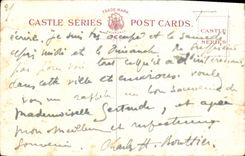 VINTAGE POSTCARD Edinburgh from Calon Hall