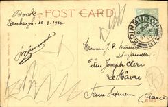 VINTAGE POSTCARD Edinburgh Castle from Scott monument