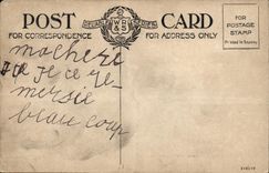 VINTAGE POSTCARD Edinburgh Castle From East Princes Street Gardens