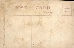 POSTAL Edimburgo de la VENDIMIA de jardines del castillo