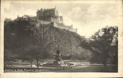 CPA Edinburgh Castle Ross Fountain