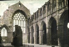 POSTAL Edimburgo de la VENDIMIA el hotel luxe real de Holyrood de de la capilla