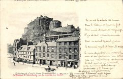 CPA Edinburgh Castle From Grassmarket