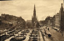 CPA Edinburgh Princes Street looking West 