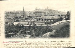 POSTAL Edimburgo Edimburgo de la VENDIMIA del castillo