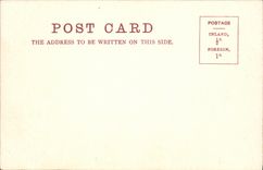 POSTAL Edimburgo Scott Edimburgo de la VENDIMIA de la colina de Calton