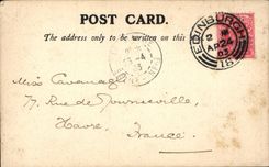 VINTAGE POSTCARD Fine Art Glasgow Galleries