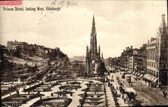 CPA Princes Street Looking West Edinburgh