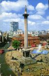 MODERN CARD London Nelson S column Trafalgar Public garden