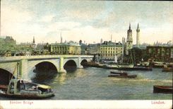 CPA London Bridge Bateau