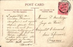 VINTAGE POSTCARD London Staple Inn Holborn