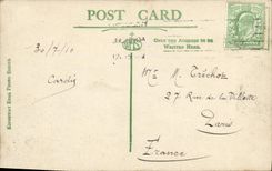 VINTAGE POSTCARD London St Paul S Cathedral showing to choir and Reredos