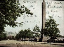 VINTAGE POSTCARD Cleopatra S Needle London
