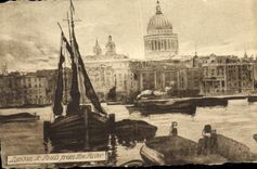 CPA London Sr Paul s from the River