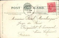 VINTAGE POSTCARD London Holborn Viaduct