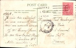 VINTAGE POSTCARD St Paul S from Cheapside London