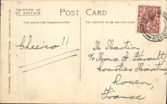 VINTAGE POSTCARD York Minster West Face