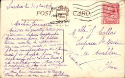 VINTAGE POSTCARD The Tower and Tower London Bridge