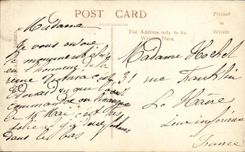 Buckingham Palace conmemorativo de la reina Victoria Londres de la POSTAL de la VENDIMIA