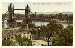 CPA Tower Bridge and River Thames London