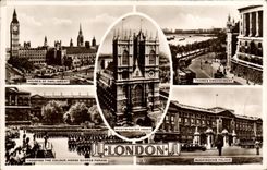 CPA London Houses of Parliament Thames Embankment 